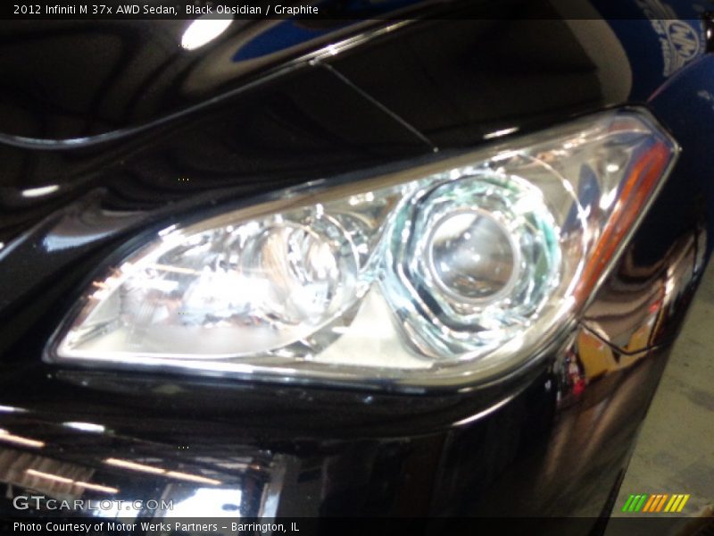 Black Obsidian / Graphite 2012 Infiniti M 37x AWD Sedan
