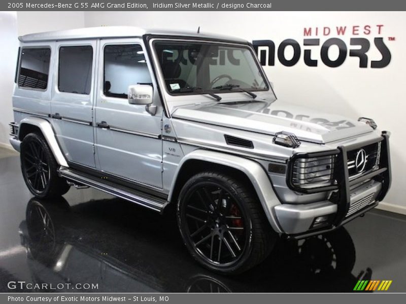 Iridium Silver Metallic / designo Charcoal 2005 Mercedes-Benz G 55 AMG Grand Edition