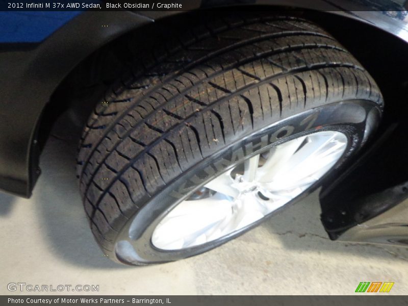 Black Obsidian / Graphite 2012 Infiniti M 37x AWD Sedan