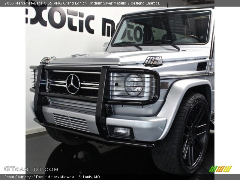 Iridium Silver Metallic / designo Charcoal 2005 Mercedes-Benz G 55 AMG Grand Edition