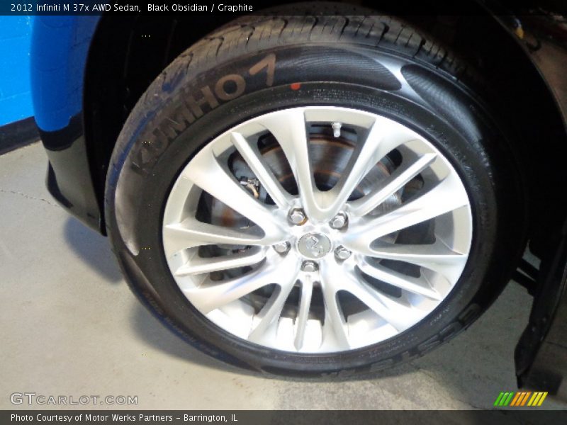 Black Obsidian / Graphite 2012 Infiniti M 37x AWD Sedan