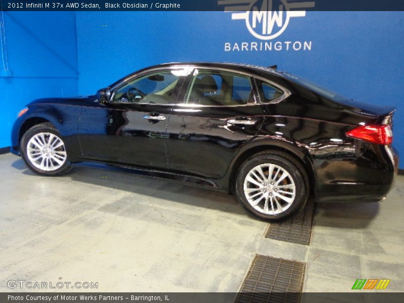 Black Obsidian / Graphite 2012 Infiniti M 37x AWD Sedan