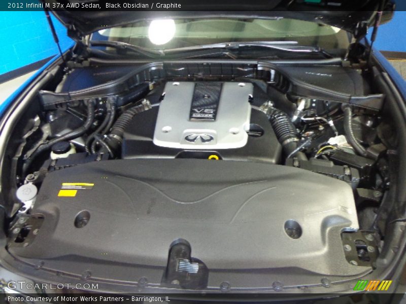 Black Obsidian / Graphite 2012 Infiniti M 37x AWD Sedan