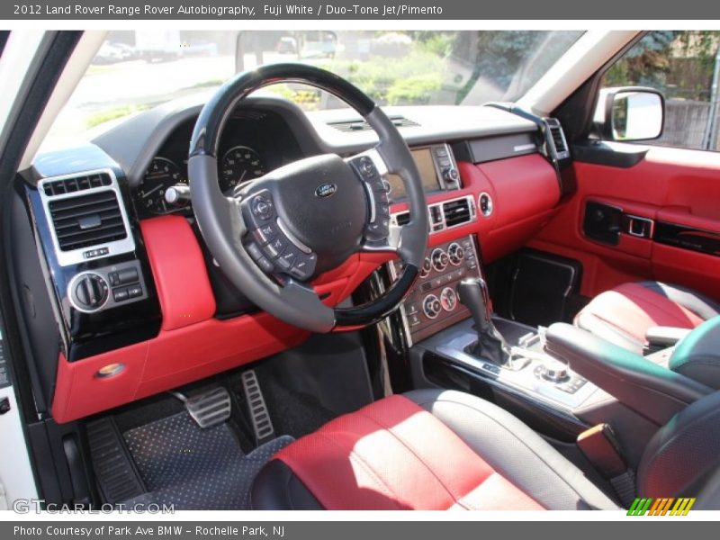 Duo-Tone Jet/Pimento Interior - 2012 Range Rover Autobiography 