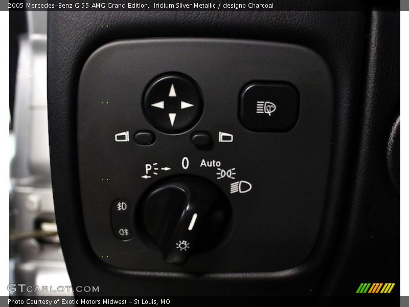 Controls of 2005 G 55 AMG Grand Edition