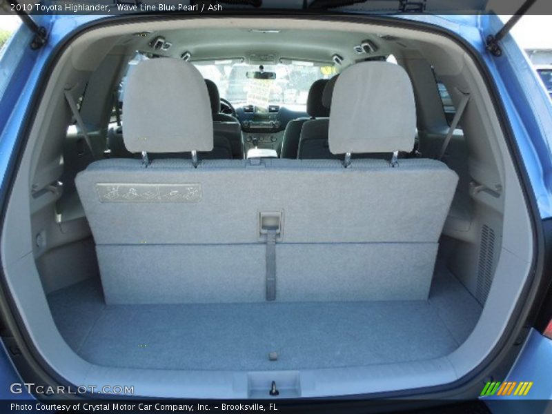 Wave Line Blue Pearl / Ash 2010 Toyota Highlander