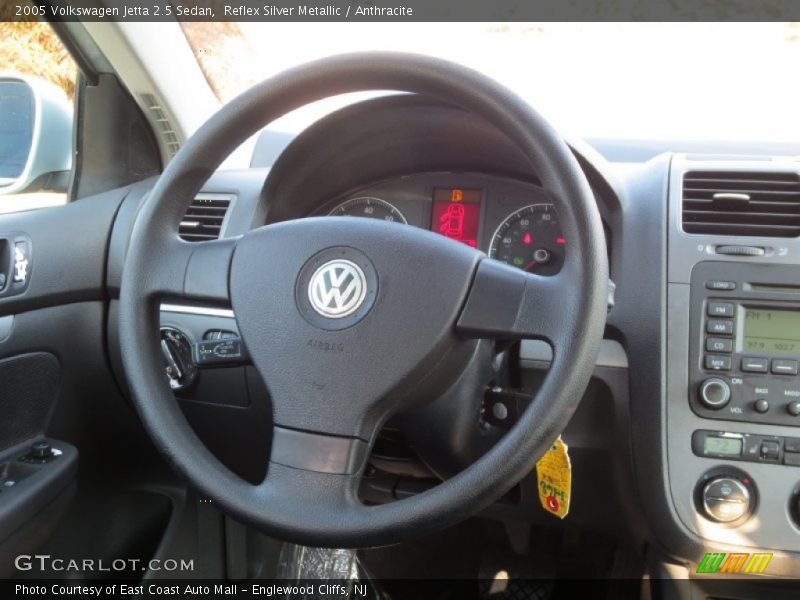 Reflex Silver Metallic / Anthracite 2005 Volkswagen Jetta 2.5 Sedan
