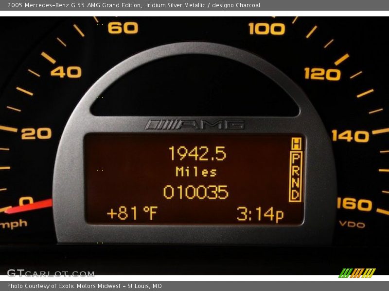 Iridium Silver Metallic / designo Charcoal 2005 Mercedes-Benz G 55 AMG Grand Edition