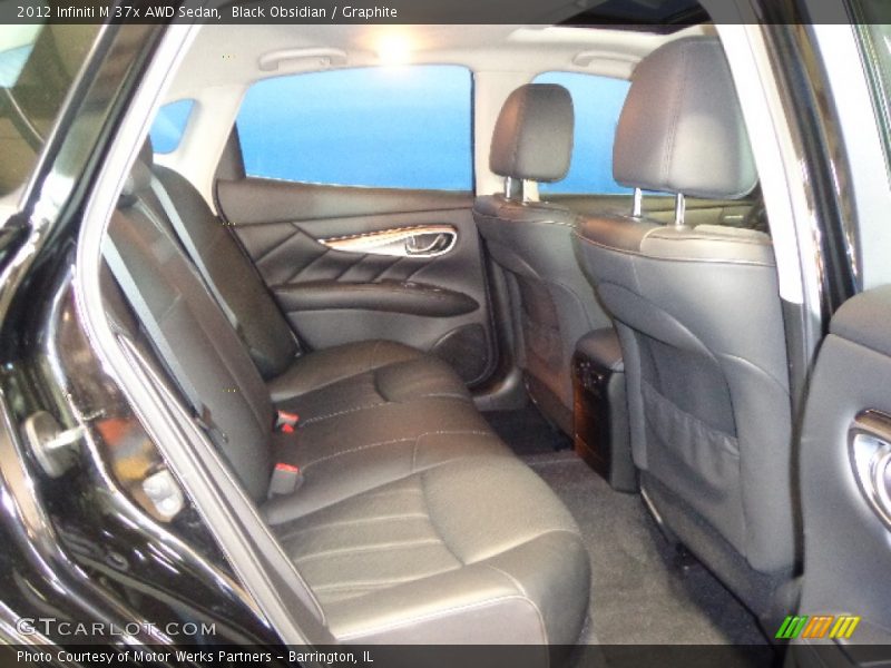 Black Obsidian / Graphite 2012 Infiniti M 37x AWD Sedan