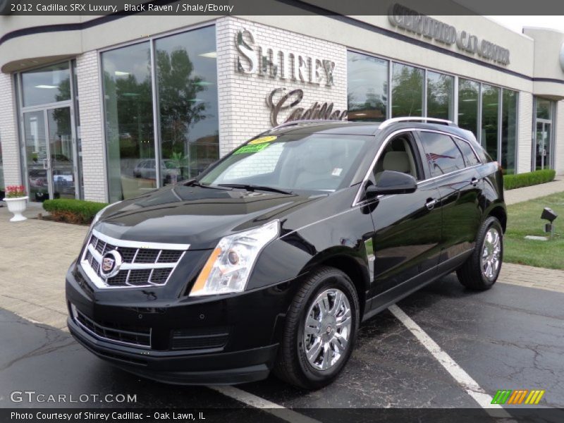 Black Raven / Shale/Ebony 2012 Cadillac SRX Luxury