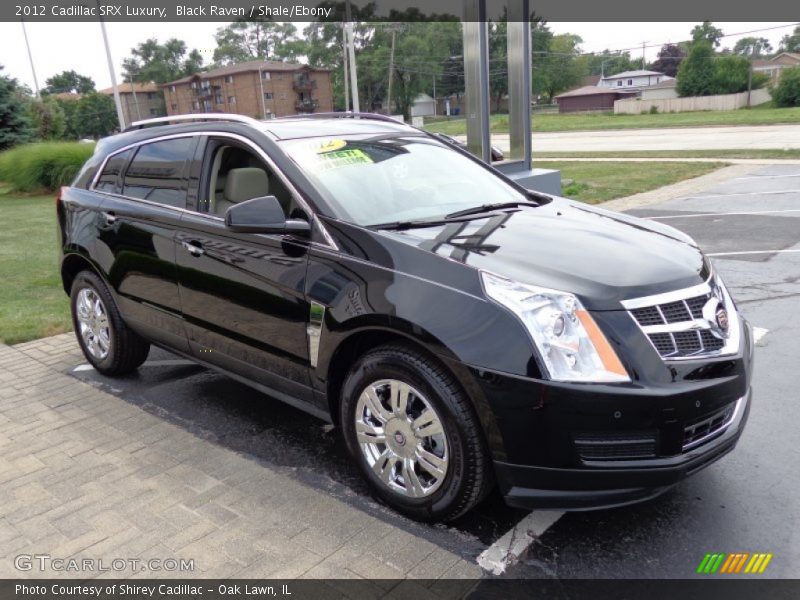 Black Raven / Shale/Ebony 2012 Cadillac SRX Luxury