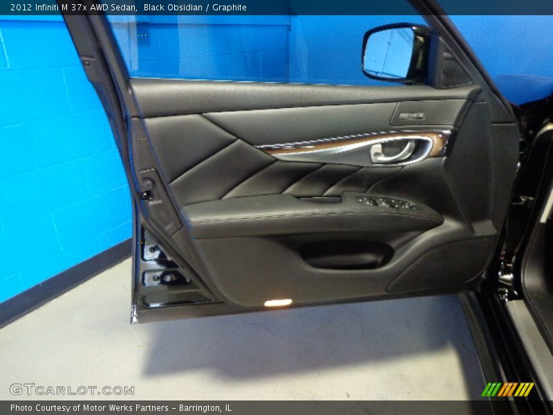Black Obsidian / Graphite 2012 Infiniti M 37x AWD Sedan