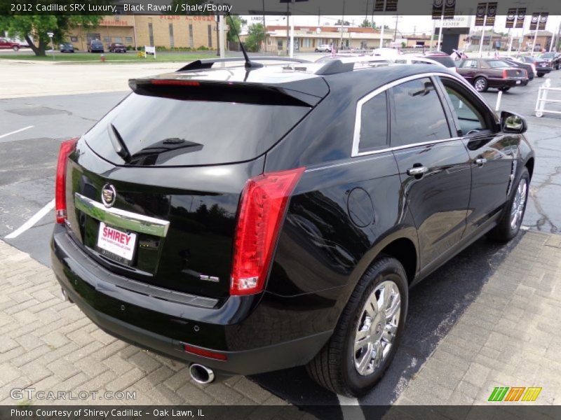 Black Raven / Shale/Ebony 2012 Cadillac SRX Luxury