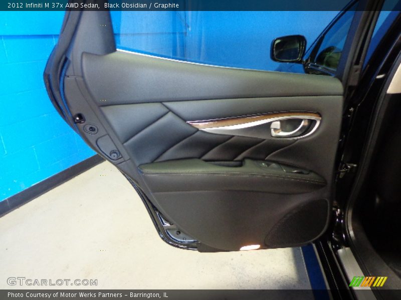 Black Obsidian / Graphite 2012 Infiniti M 37x AWD Sedan