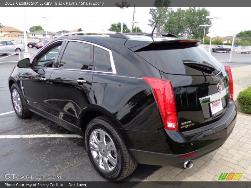 Black Raven / Shale/Ebony 2012 Cadillac SRX Luxury