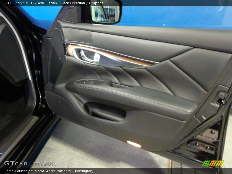 Black Obsidian / Graphite 2012 Infiniti M 37x AWD Sedan