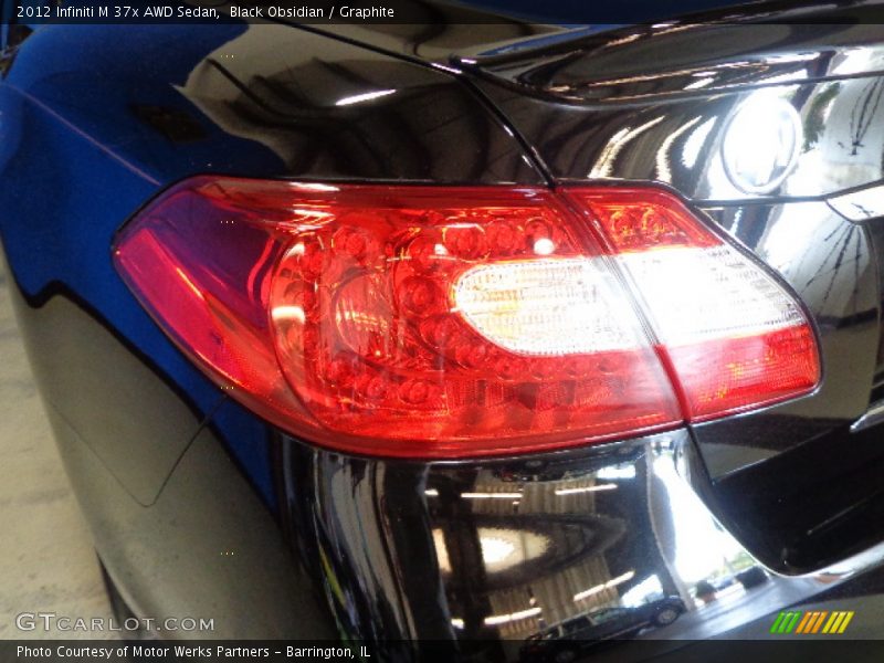 Black Obsidian / Graphite 2012 Infiniti M 37x AWD Sedan