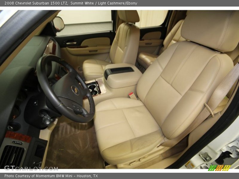 Summit White / Light Cashmere/Ebony 2008 Chevrolet Suburban 1500 LTZ