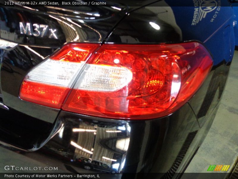Black Obsidian / Graphite 2012 Infiniti M 37x AWD Sedan
