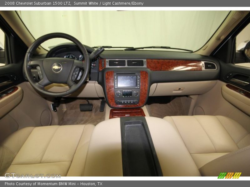 Summit White / Light Cashmere/Ebony 2008 Chevrolet Suburban 1500 LTZ