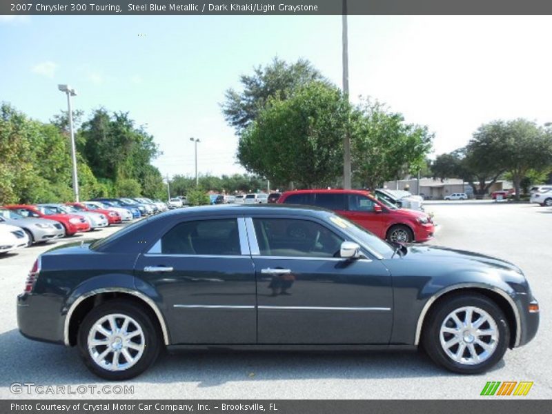 Steel Blue Metallic / Dark Khaki/Light Graystone 2007 Chrysler 300 Touring