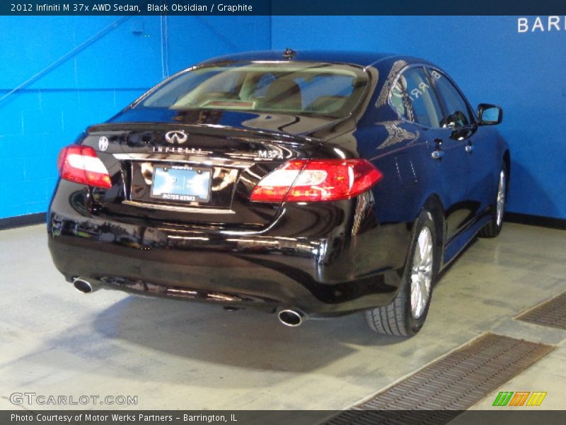 Black Obsidian / Graphite 2012 Infiniti M 37x AWD Sedan