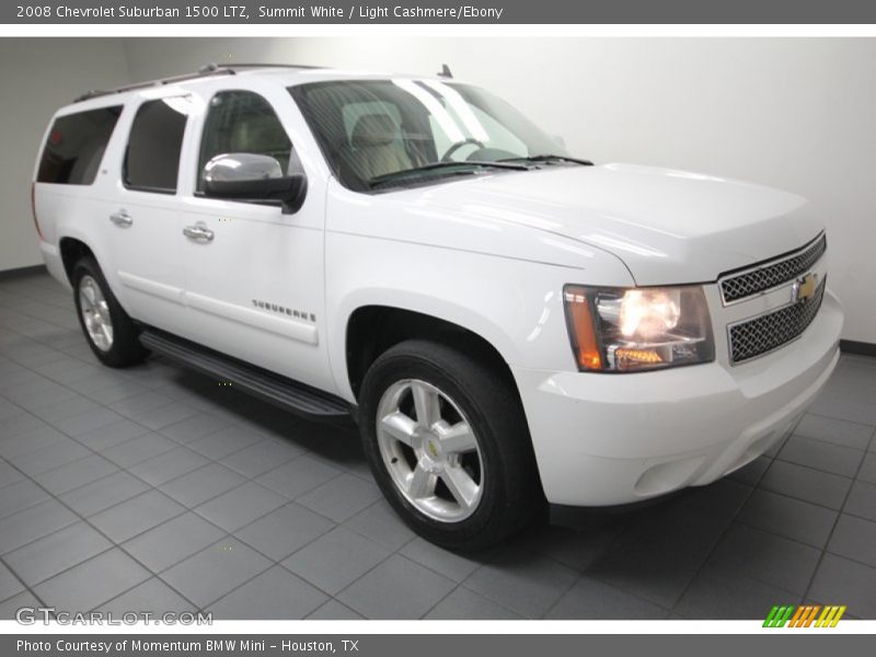 Summit White / Light Cashmere/Ebony 2008 Chevrolet Suburban 1500 LTZ