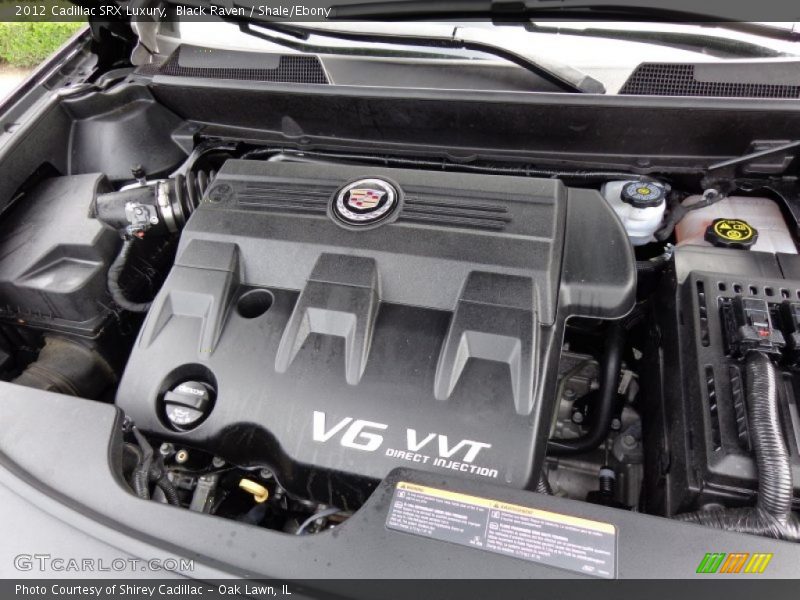 Black Raven / Shale/Ebony 2012 Cadillac SRX Luxury