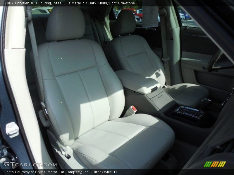 Steel Blue Metallic / Dark Khaki/Light Graystone 2007 Chrysler 300 Touring