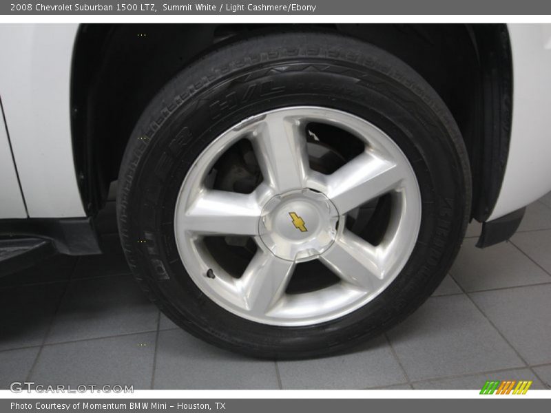 Summit White / Light Cashmere/Ebony 2008 Chevrolet Suburban 1500 LTZ