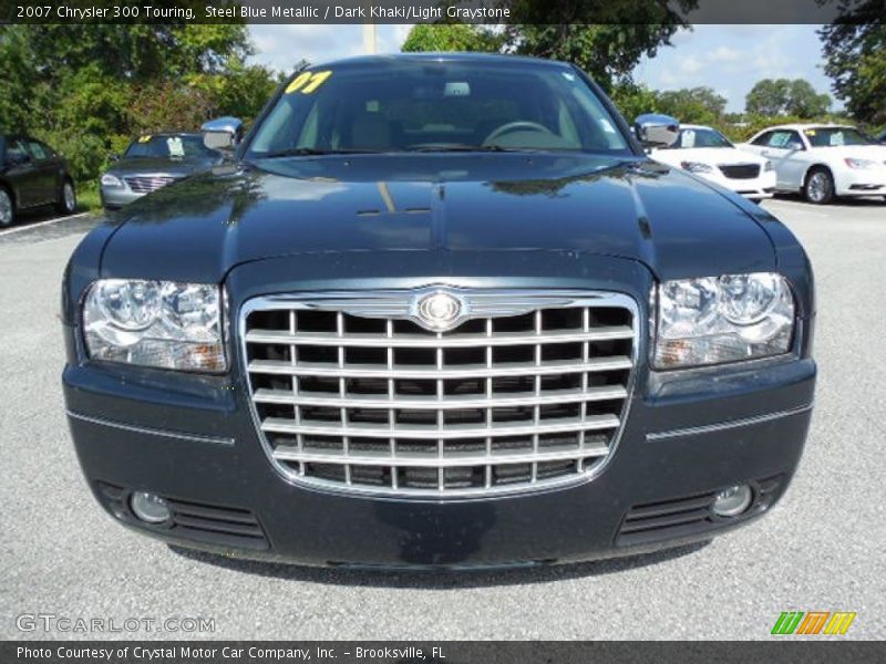 Steel Blue Metallic / Dark Khaki/Light Graystone 2007 Chrysler 300 Touring