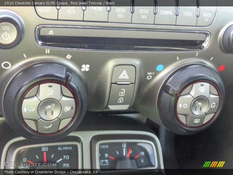 Red Jewel Tintcoat / Black 2010 Chevrolet Camaro SS/RS Coupe