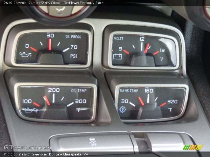 Red Jewel Tintcoat / Black 2010 Chevrolet Camaro SS/RS Coupe