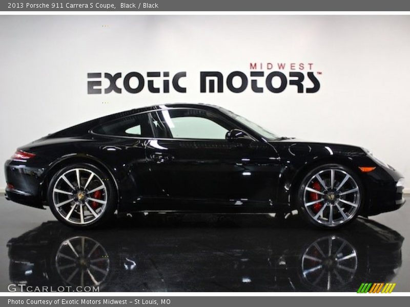 Black / Black 2013 Porsche 911 Carrera S Coupe