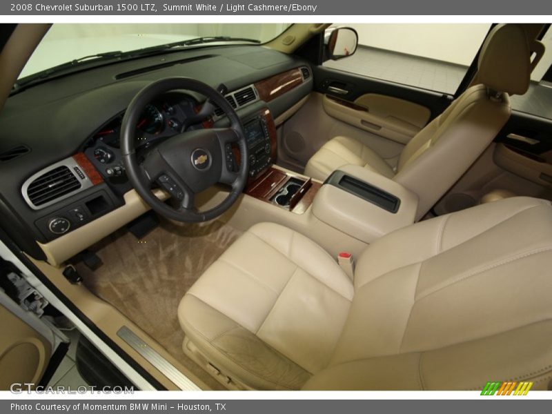 Summit White / Light Cashmere/Ebony 2008 Chevrolet Suburban 1500 LTZ