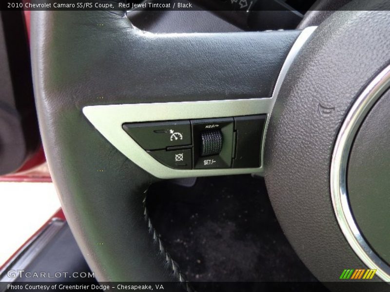 Red Jewel Tintcoat / Black 2010 Chevrolet Camaro SS/RS Coupe