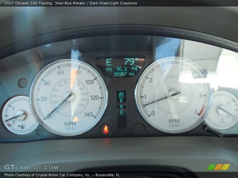 Steel Blue Metallic / Dark Khaki/Light Graystone 2007 Chrysler 300 Touring