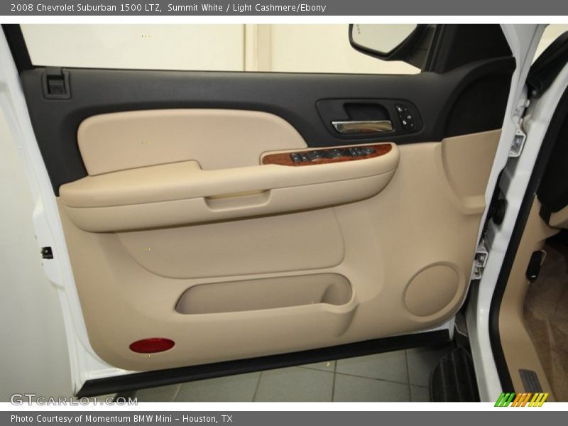 Summit White / Light Cashmere/Ebony 2008 Chevrolet Suburban 1500 LTZ