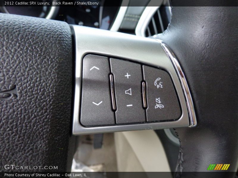 Black Raven / Shale/Ebony 2012 Cadillac SRX Luxury