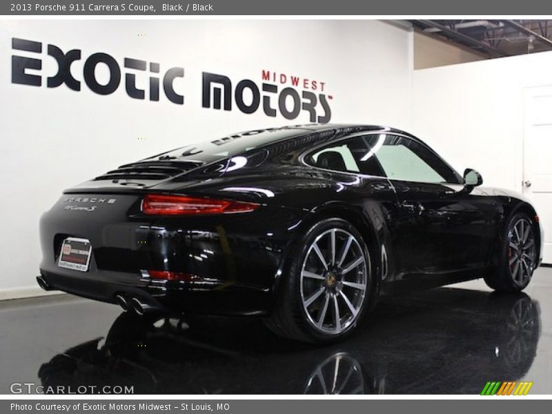 Black / Black 2013 Porsche 911 Carrera S Coupe