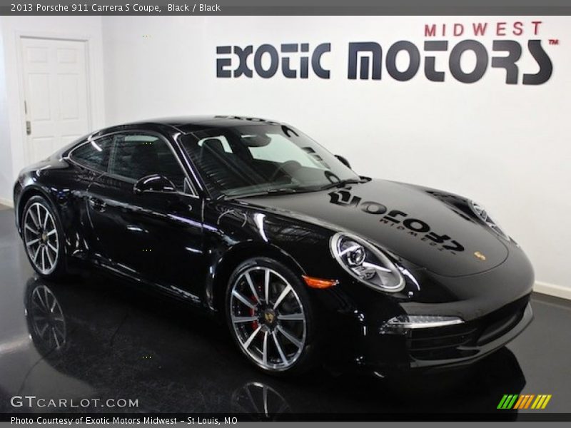 Black / Black 2013 Porsche 911 Carrera S Coupe