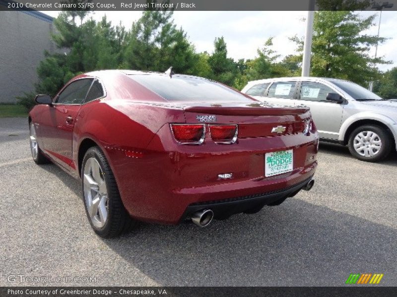 Red Jewel Tintcoat / Black 2010 Chevrolet Camaro SS/RS Coupe