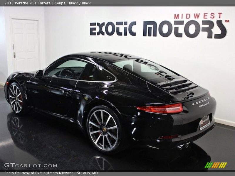 Black / Black 2013 Porsche 911 Carrera S Coupe