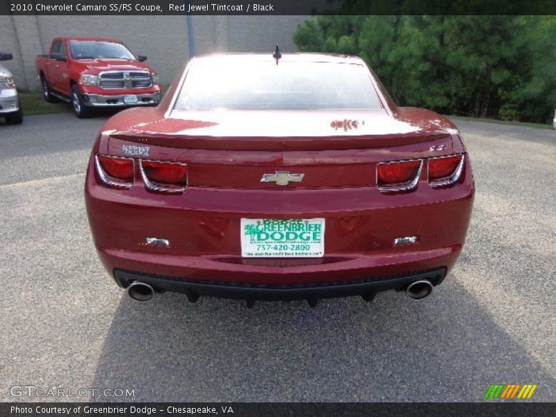 Red Jewel Tintcoat / Black 2010 Chevrolet Camaro SS/RS Coupe