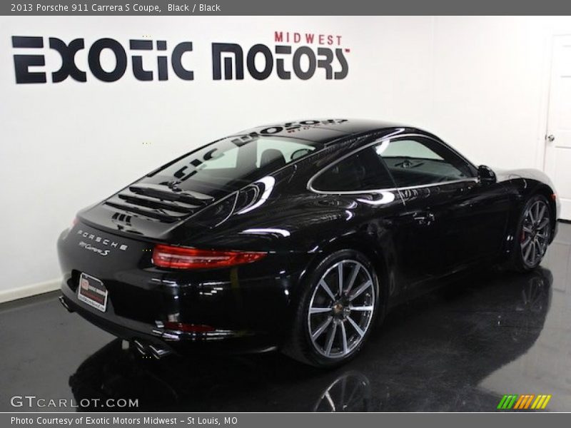 Black / Black 2013 Porsche 911 Carrera S Coupe