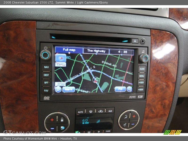 Summit White / Light Cashmere/Ebony 2008 Chevrolet Suburban 1500 LTZ