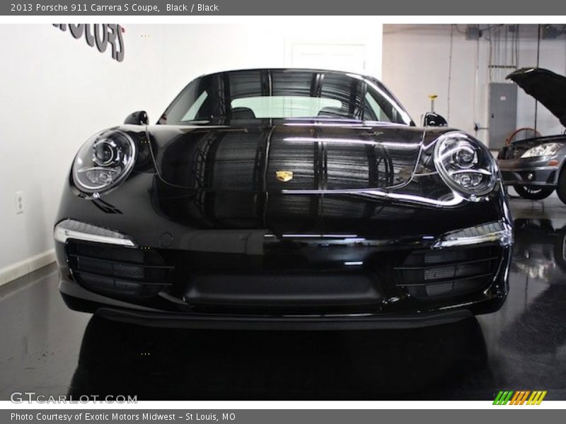 Black / Black 2013 Porsche 911 Carrera S Coupe