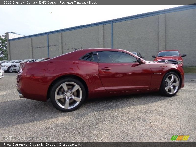 Red Jewel Tintcoat / Black 2010 Chevrolet Camaro SS/RS Coupe