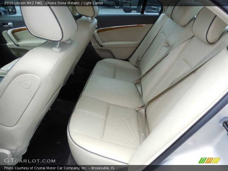 Smoke Stone Metallic / Light Camel 2010 Lincoln MKZ FWD