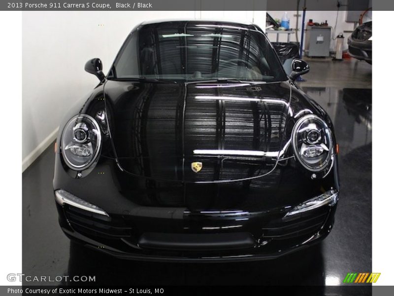 Black / Black 2013 Porsche 911 Carrera S Coupe